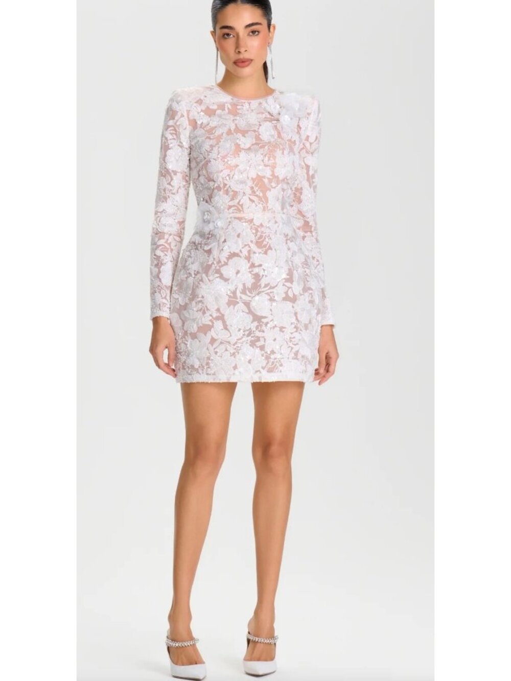 Nadine Merabi SIENNA WHITE DRESS